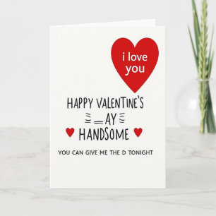 Cartão de Amor para Valentines Lindos Esta Noite