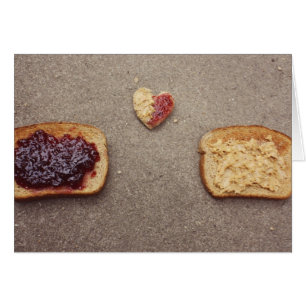 cartão de amor pb&j