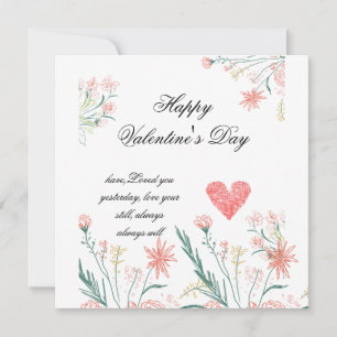 Cartão de amor personalizado do seu Namorados