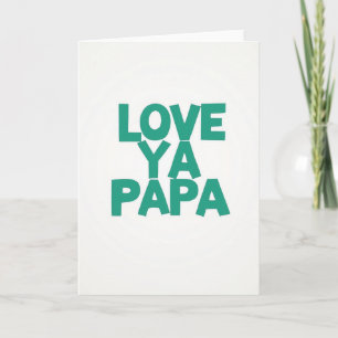 Cartão de Amor Romântico Papai