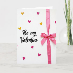 Cartão de Amor Sincero Seja Meu Namorado