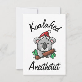Cartão de Anestesiologista Koalaficado