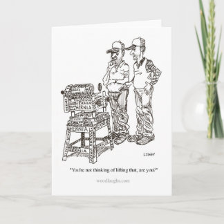 Cartão de animação hérnia