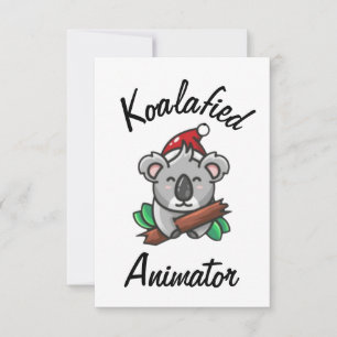 Cartão de Animador Koalafied