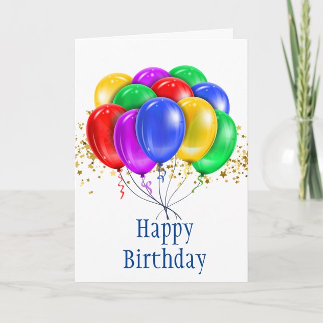 Cartão de Aniversário (Frente)