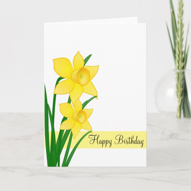 Cartão de Aniversário (Frente)