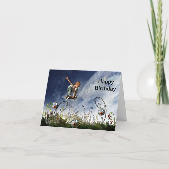 Cartão de aniversário (Frente)