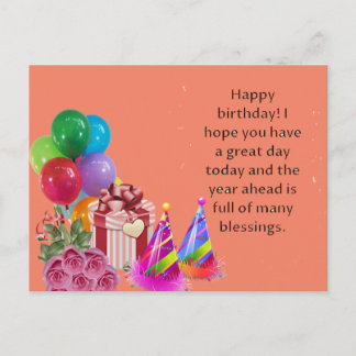 Cartão de Aniversário