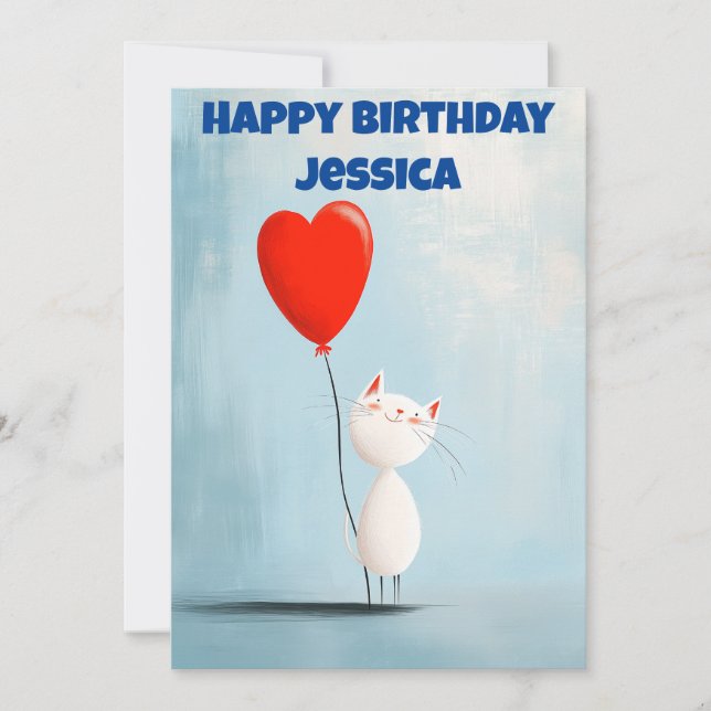 Cartão de Aniversário (Frente)