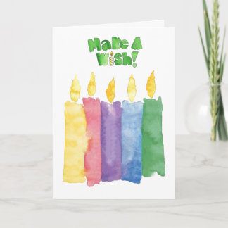 cartão de aniversário