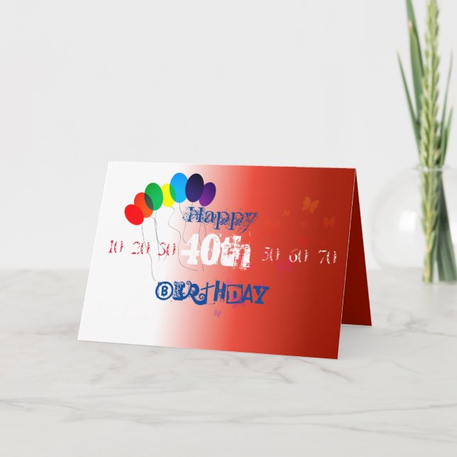 Cartão de Aniversário (Frente)