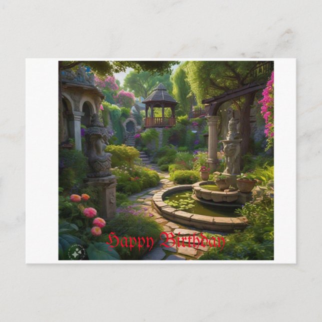 Cartão de Aniversário (Frente)