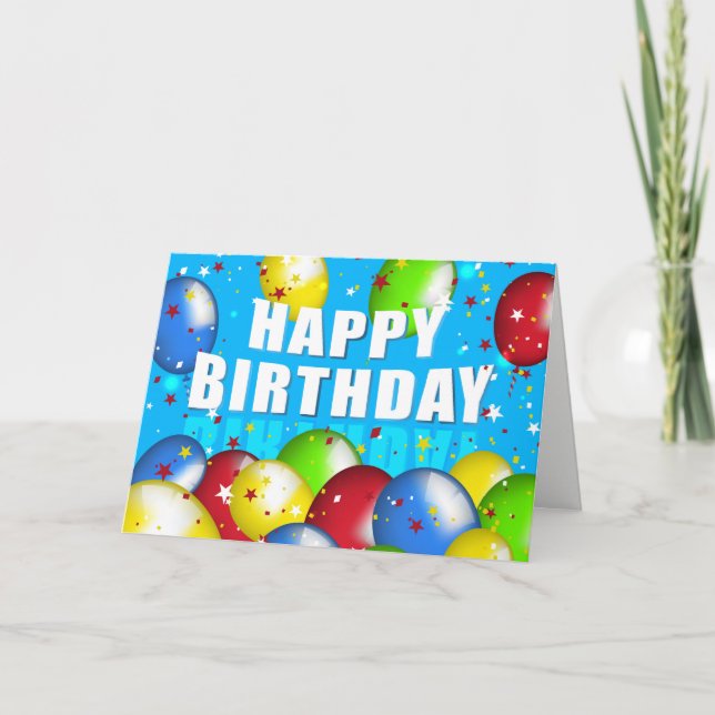 Cartão de Aniversário (Frente)