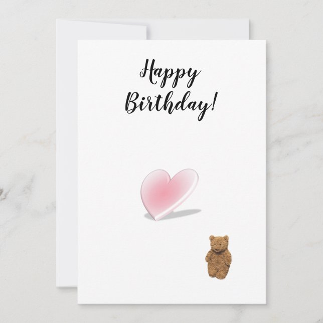 Cartão de aniversário! (Frente)