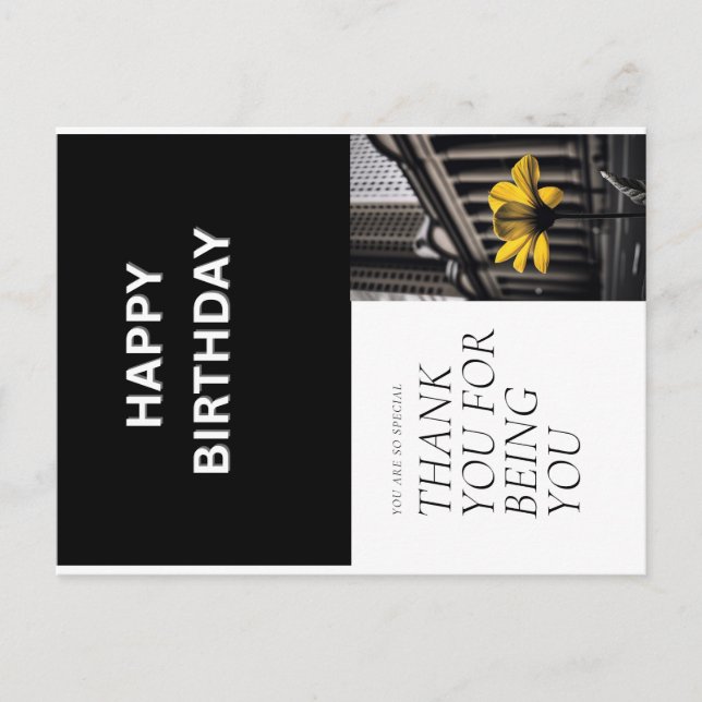 Cartão de Aniversário (Frente)