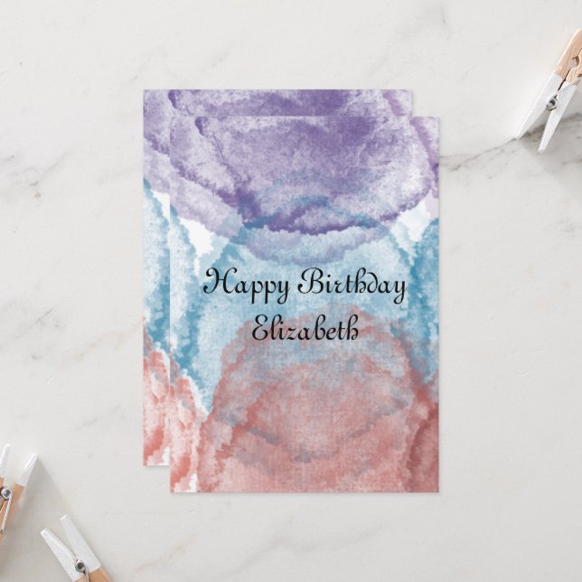 cartão de aniversário (Frente/Verso In Situ)