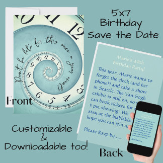 Cartão de aniversário