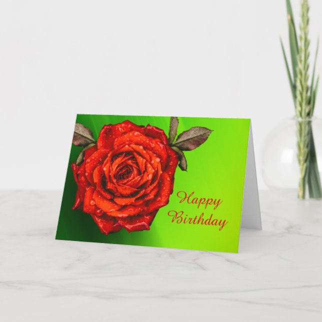 Cartão de Aniversário (Frente)