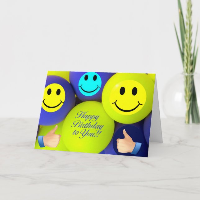 Cartão de Aniversário (Frente)