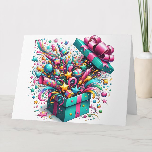 Cartão de Aniversário (Frente)