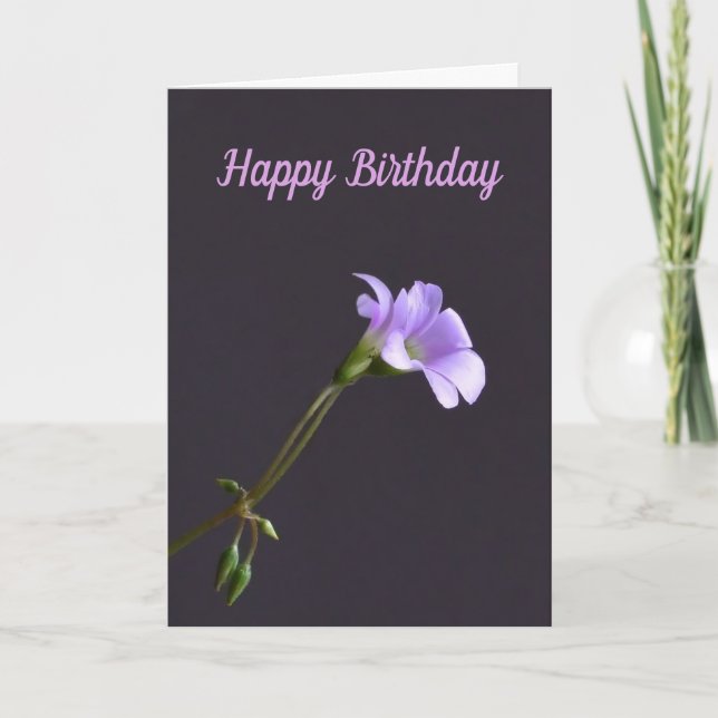 Cartão de aniversário (Frente)