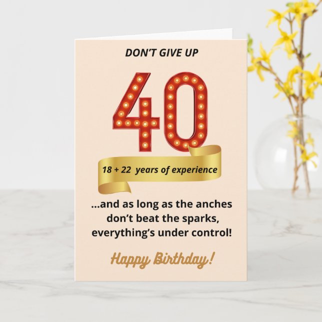 Cartão de Aniversário (Flor Amarela)