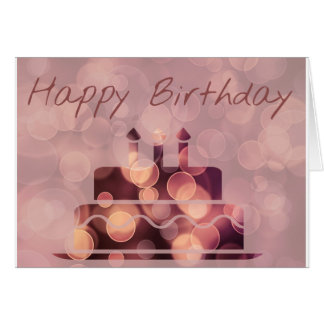 Cartão de aniversário
