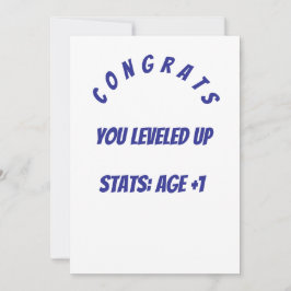 Cartão de aniversário