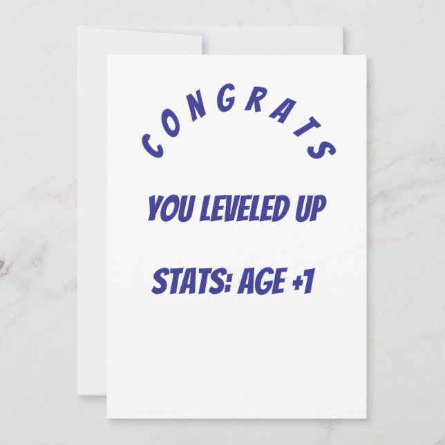 Cartão de aniversário (Frente)