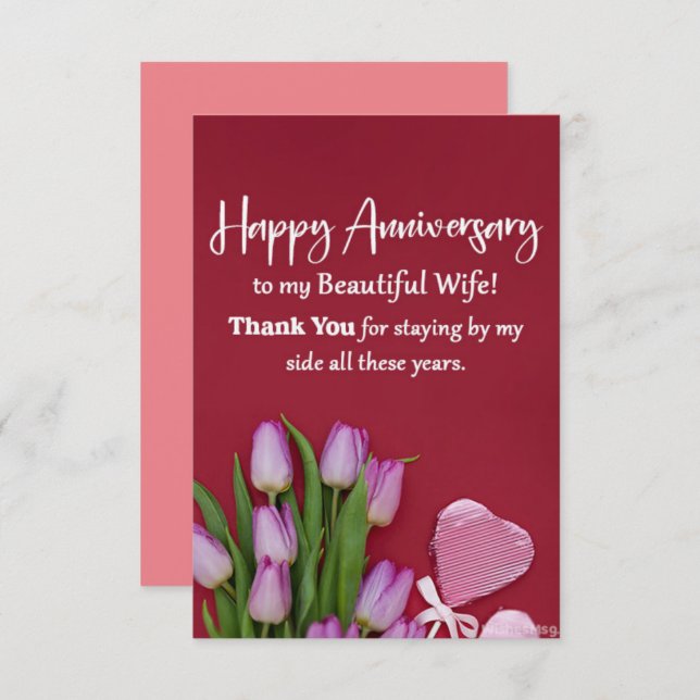 Cartão de aniversário (Frente/Verso)