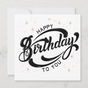 Cartão de Aniversário