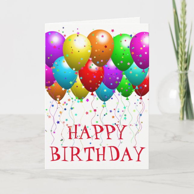 Cartão de Aniversário (Frente)