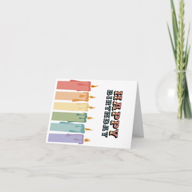 Cartão de Aniversário (Frente)