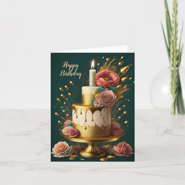 Cartão de Aniversário (Frente)