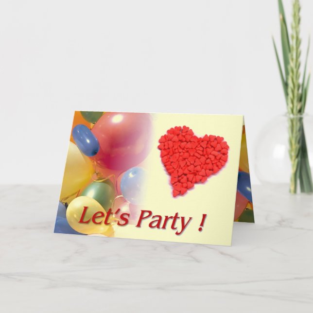 Cartão de Aniversário (Frente)