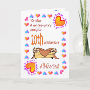 Cartão de aniversário - 10º - pés