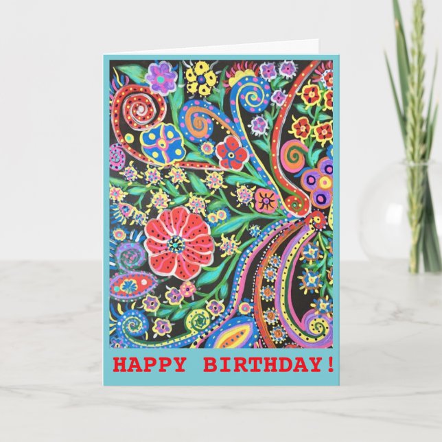 Cartão de aniversário 102 (Frente)