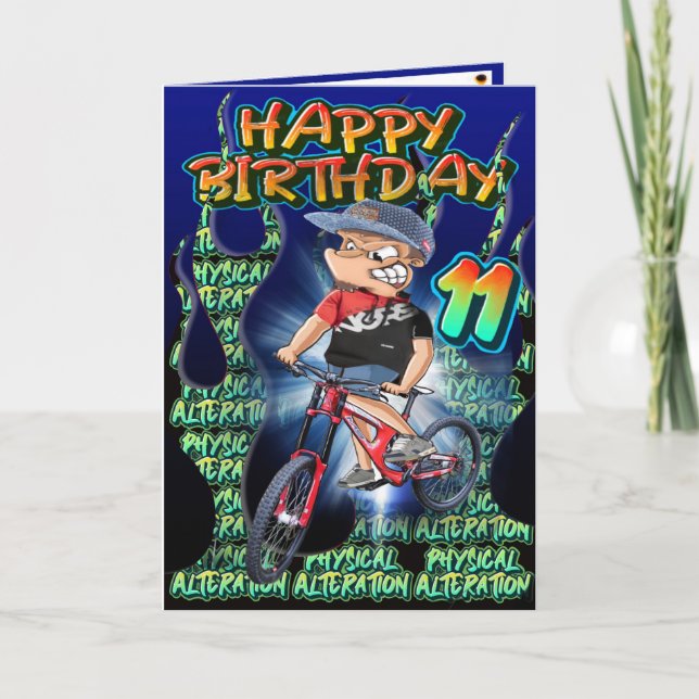 Cartão de aniversário 11 (Frente)