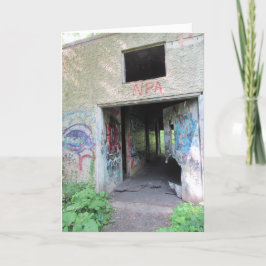 Cartão de aniversário #2 "Walcott Insane Asylum Po