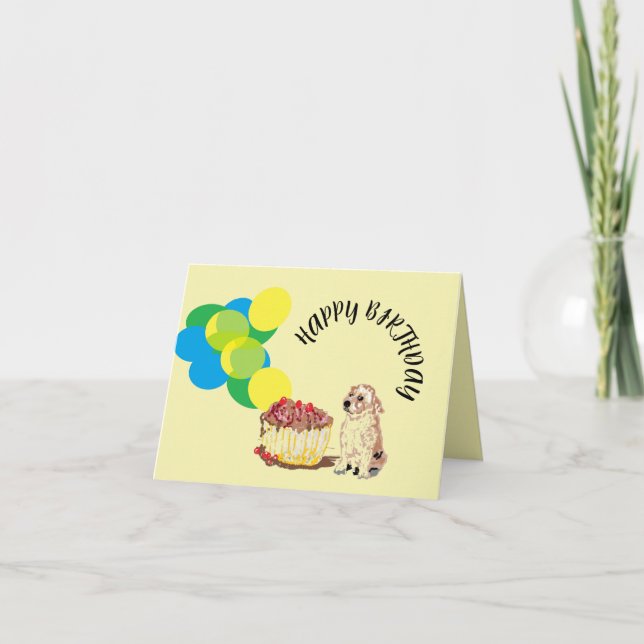 Cartão de Aniversário: 3º ANIVERSÁRIO (Frente)