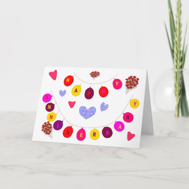 Cartão de aniversário adicionar anos e mensagem (Frente)