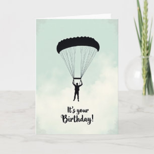 Cartão de Aniversário Aéreo