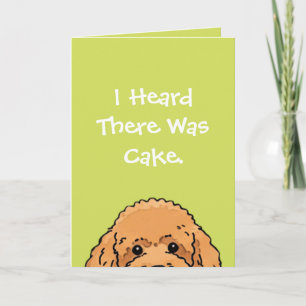 Cartão de Aniversário Amante de Cachorro Design