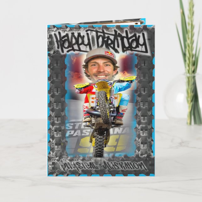 Cartão de aniversário Autocruz (Frente)