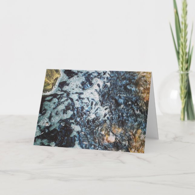 Cartão de Aniversário "Bagres Bebês se Alimentando (Frente)