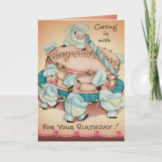 Cartão de Aniversário Bake Bakers