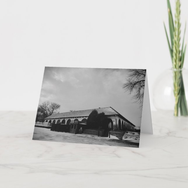 Cartão de Aniversário "Benchwarmer Bob's Restauran (Frente)