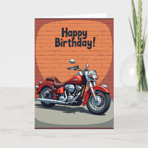 Cartão de Aniversário Bold Cruiser