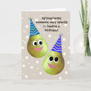 Cartão de aniversário bonito e engraçado para q