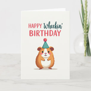 Cartão de Aniversário Caprichoso Doce